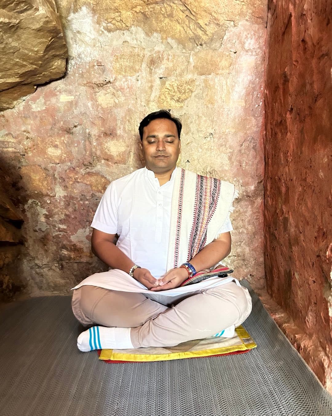 Chirag Sir Doing Meditaion