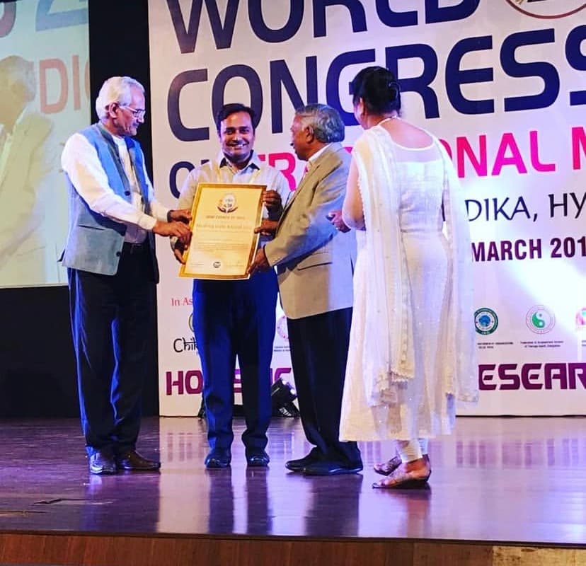 Award Presentation — Hyderabad